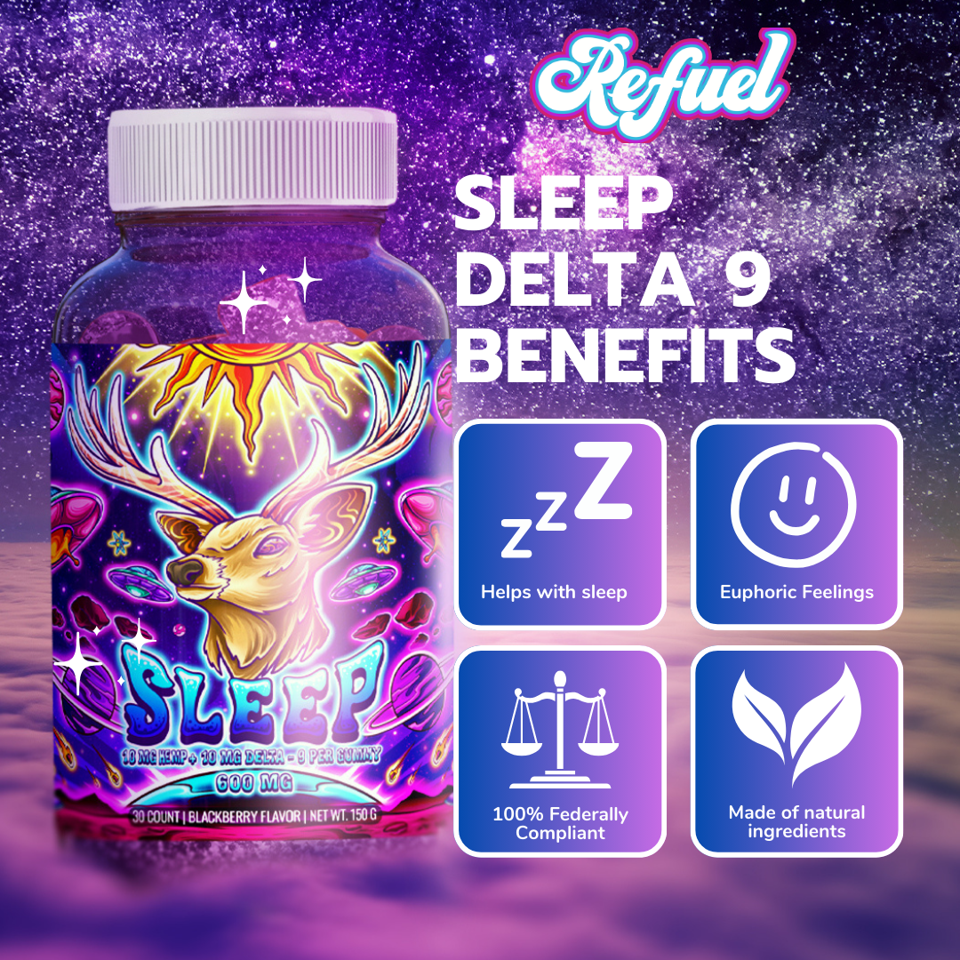 Delta 9 THC Sleep Gummies™